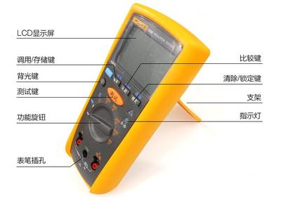 福禄克（FLUKE）F1508 手持式绝缘测试仪 电子摇表 兆欧表