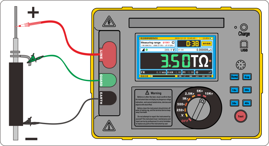 絕緣電阻測試儀怎么用