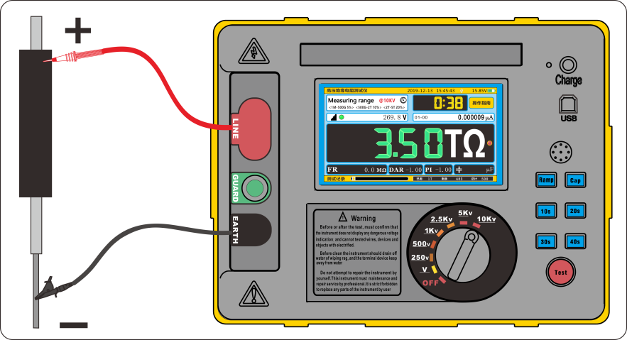 絕緣電阻測試儀怎么用