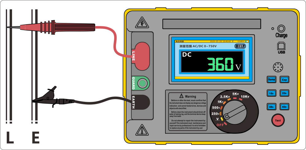 絕緣電阻測試儀怎么用